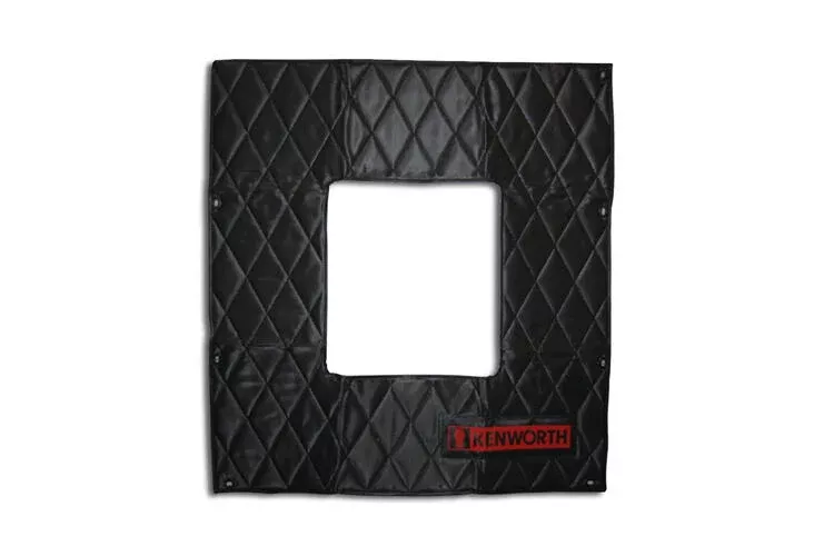 Kenworth W900 Black Quilt Winter Front for 1984+