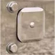 Kenworth W900 Bumper Tow Pin Hole Cover Spring Mount Pair