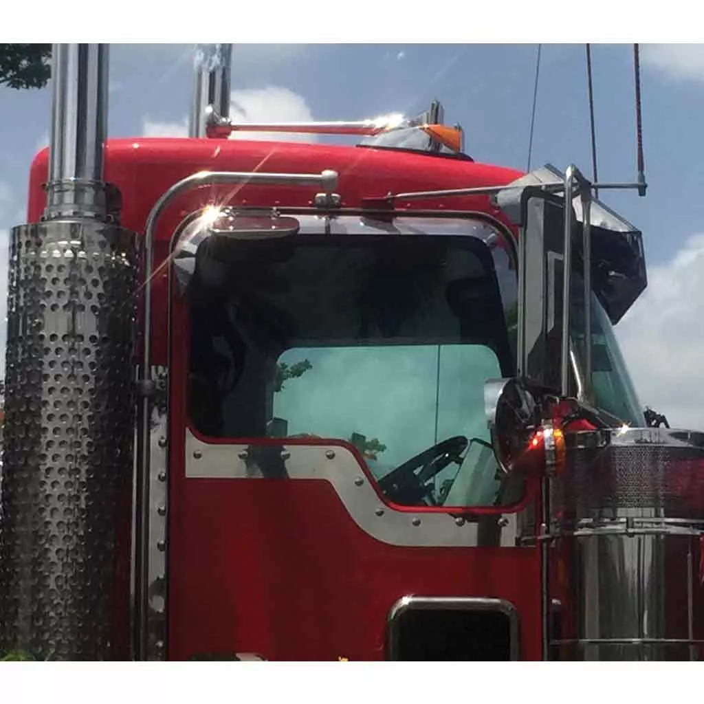 Kenworth W900/T660 Door Window Shades
