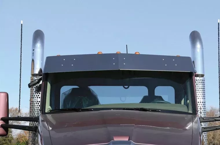 Kenworth W990/T680/T880 Daycab Factory Visor Replacement, 11" Drop Visor