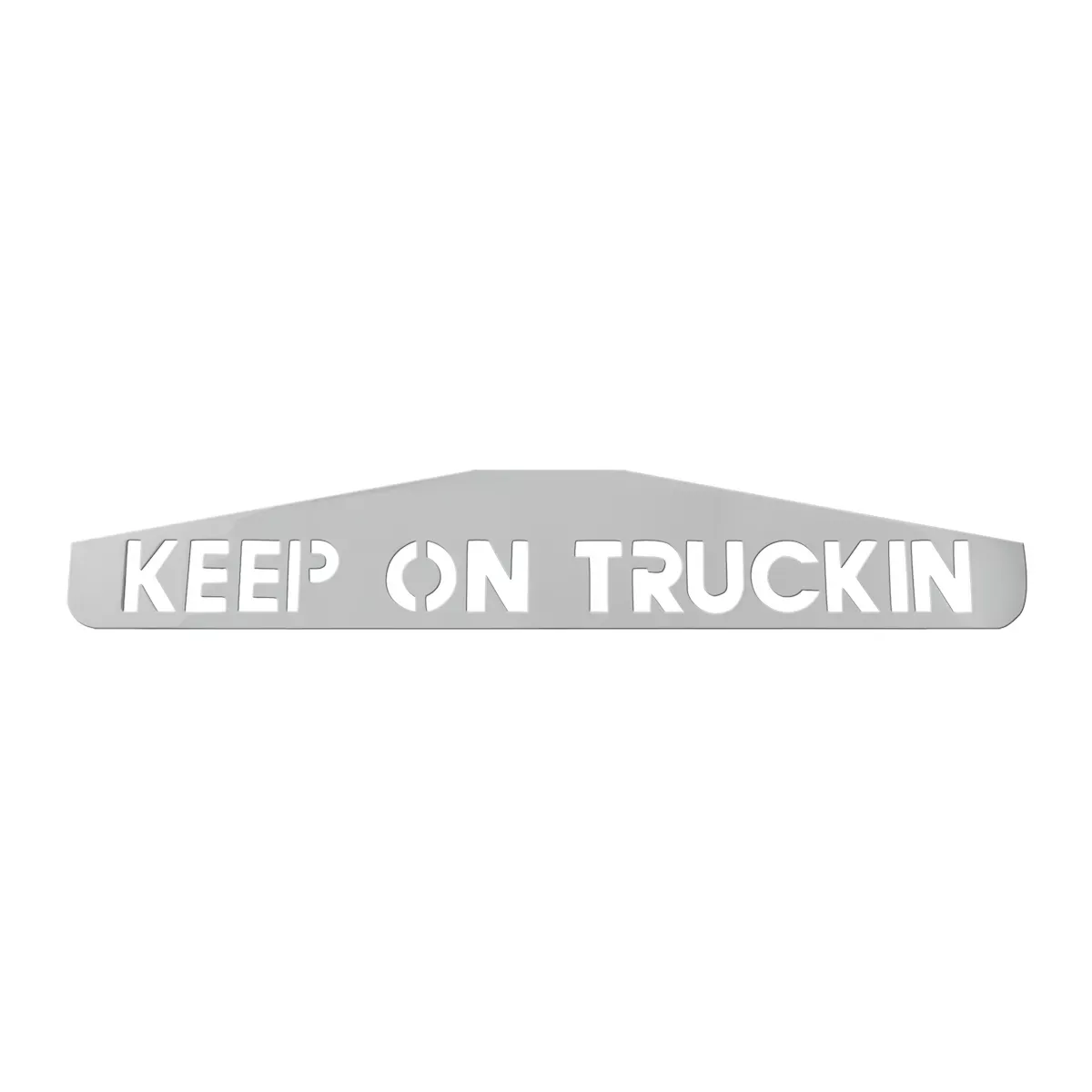 KOT Bottom Mud Flap Plate with Script