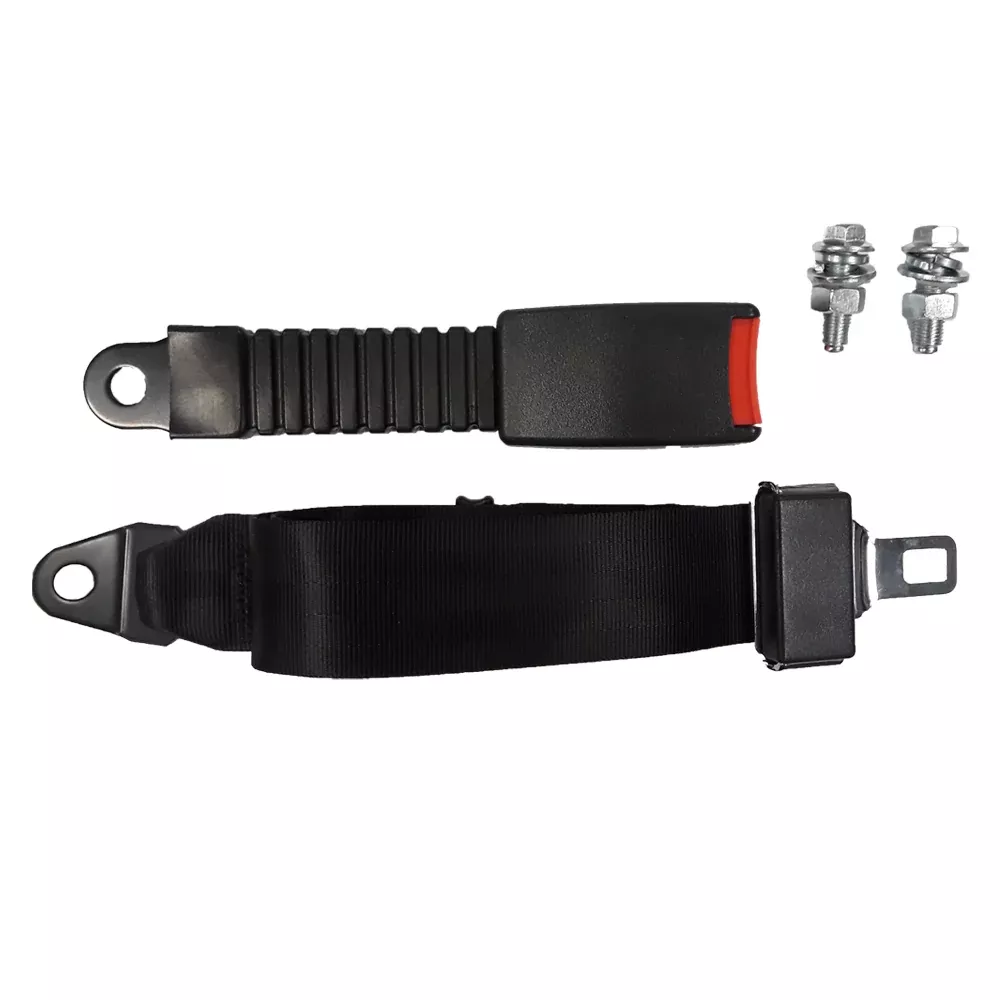 LAP BELT (SINGLE IN BOX) w/ Hardware for Golf Cart