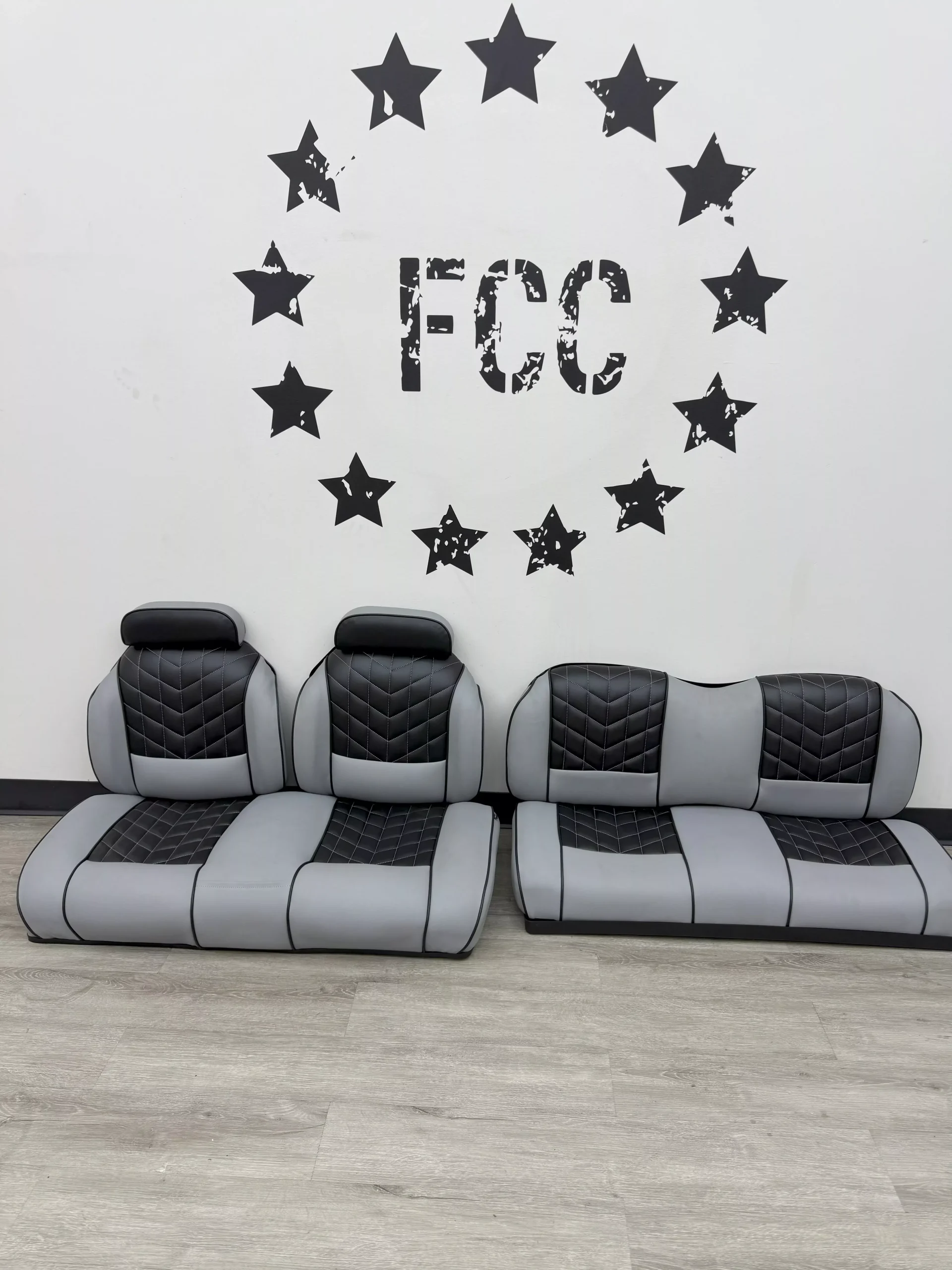 Lazy Life Exclusive Luxury High Back two tone seats- Classic 4 Pro, Classic 4 Plus, and Forester 4 plus (Hardware not included)