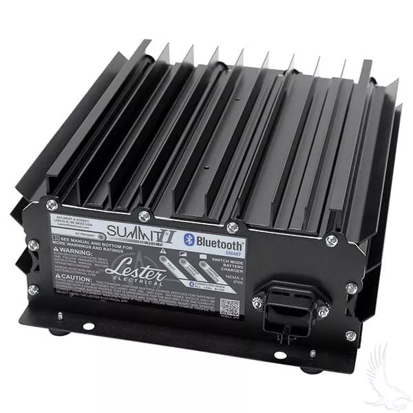 Lester Summit II Series Golf Cart Battery Charger 24-48V - Bluetooth