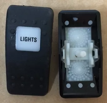 “Lights” Switch Faceplate Contura II