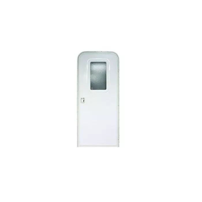 Lippert Components 24″ X 68″ Polar White RH Radius Entry Door