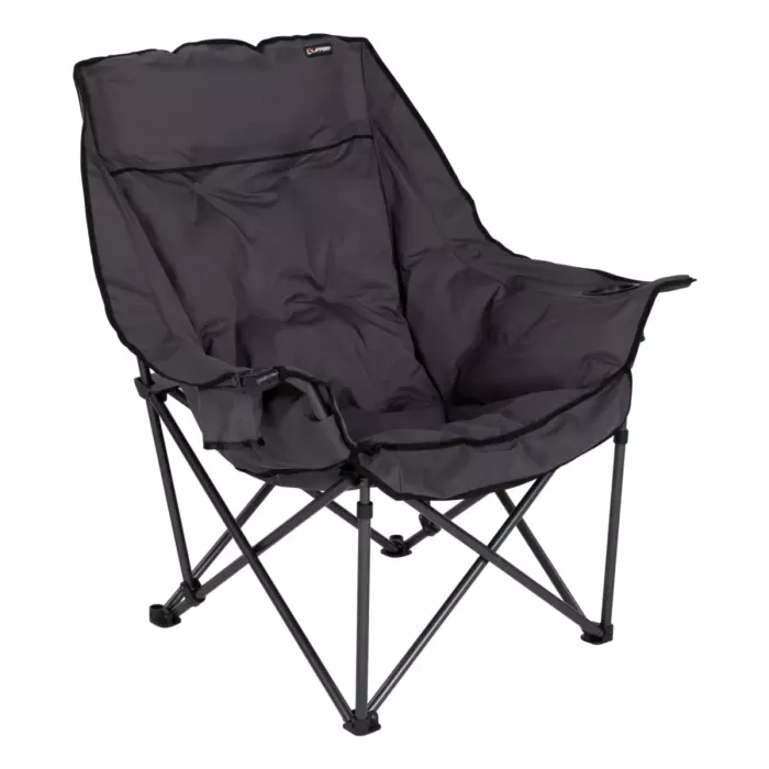 Lippert Components Big Bear Camping Chair – Dark Gray