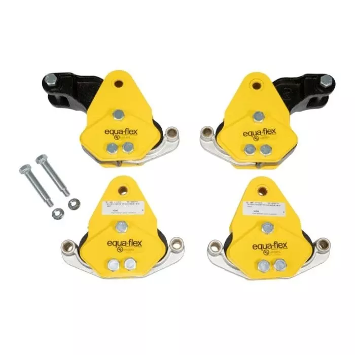 Lippert Components Equa-Flex Triple Axle Rubberized Equalizer; 5K-8K