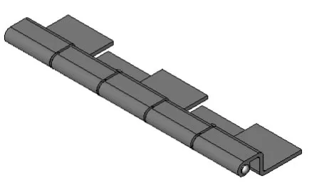 Lippert Entry Door Black 5 Leaf Hinge 235384