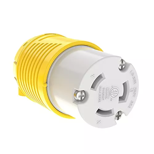 Locking Female Connector 250V 30 Amp