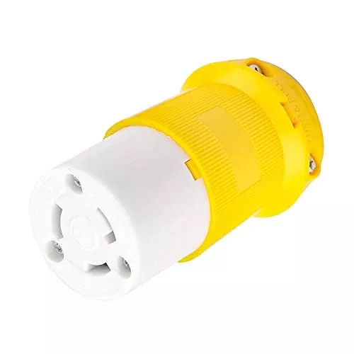 Locking Female Plug Connector 125V 30 Amp