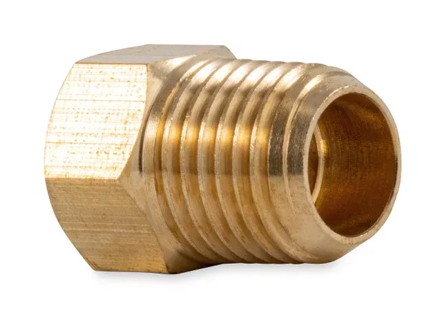 LP Fitting 1/4" Male NPT x 1/4" Female Inverted Flare