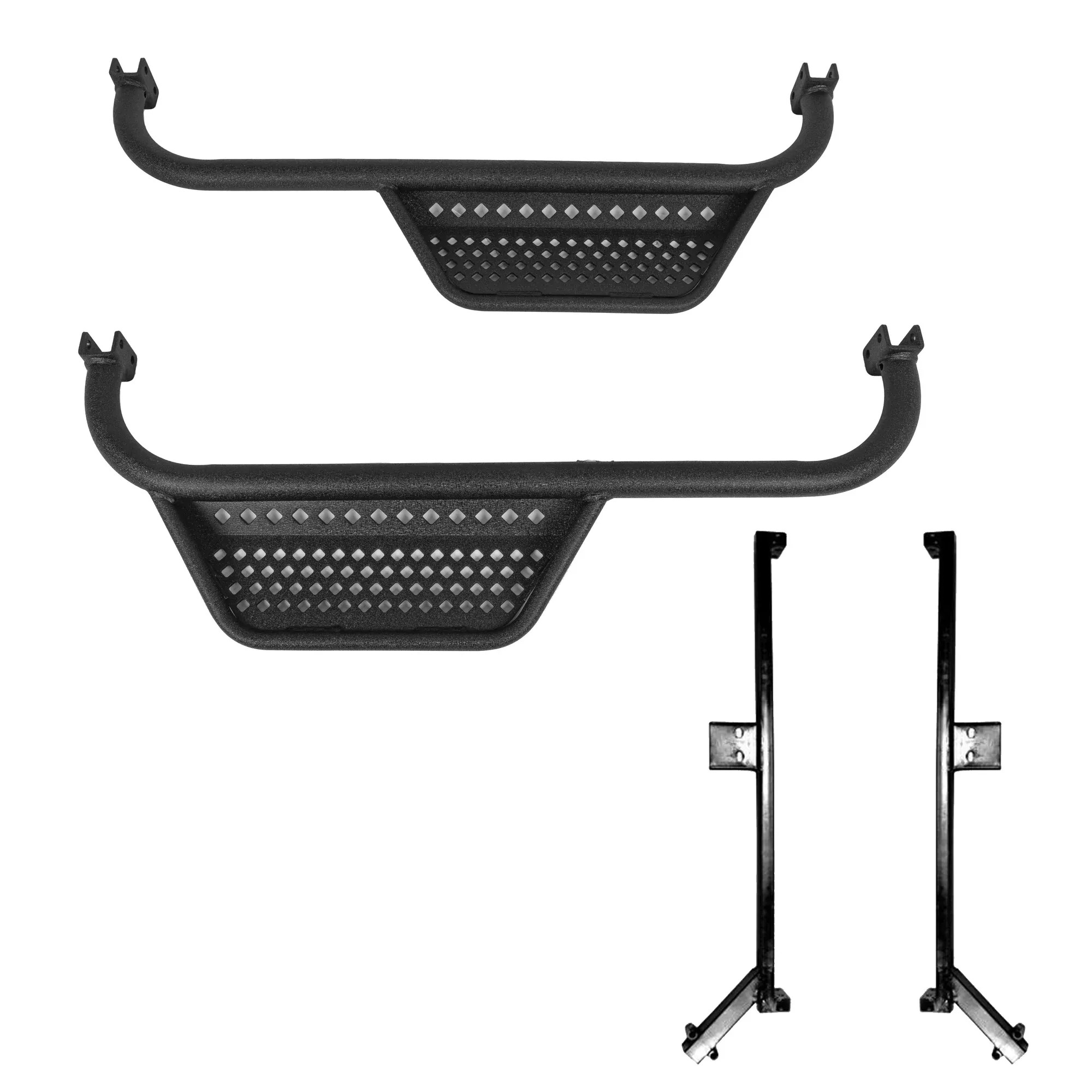 MadJax Armor Nerf Bar with Drop-Down Side Step & Brackets – Club Car Precedent, Tempo & Onward