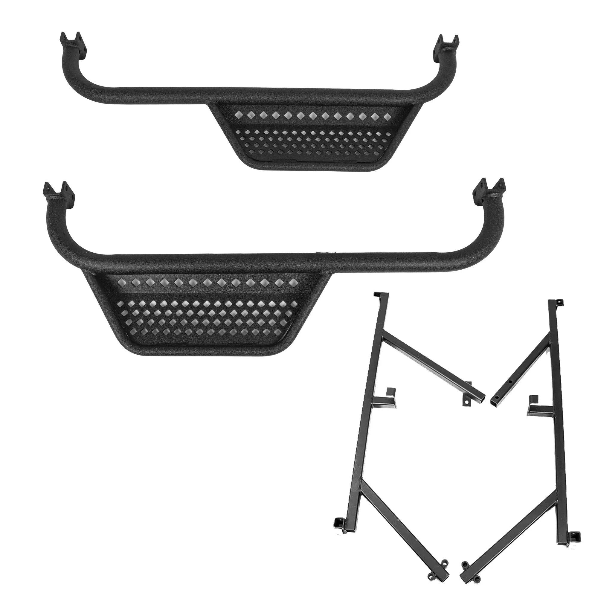 MadJax Armor Nerf Bar with Drop-Down Side Step & Brackets – Yamaha Drive2
