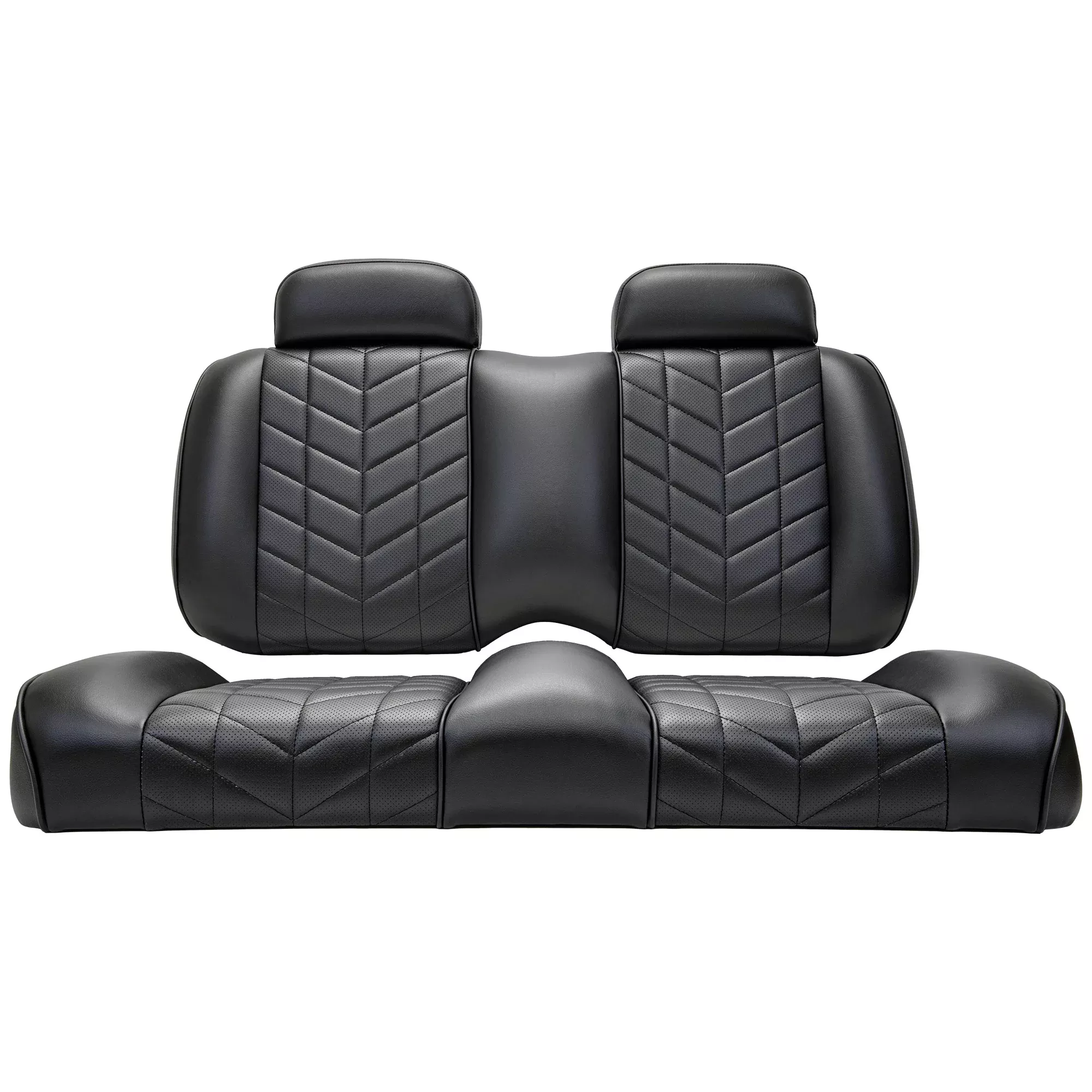 MadJax Aviator EZGO TXT/RXV & MadJax XSeries Black Front Seat Cushions