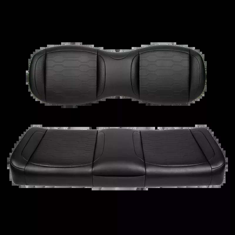 MadJax Black Aspen Rear Seat Cushions | Fits GTW Mach3 & Madjax Genesis 250/300
