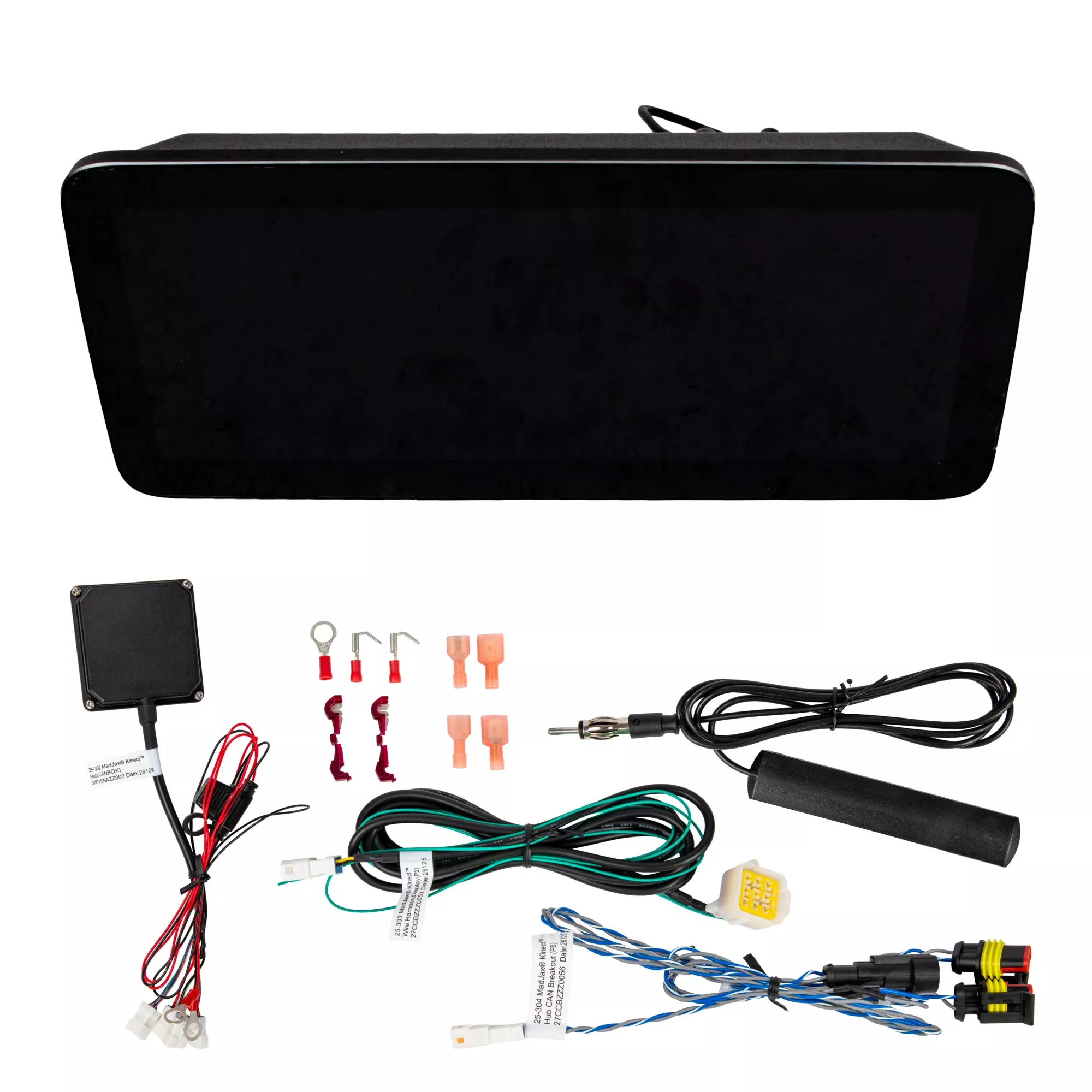 MadJax Kinect™ 12.3” Display Screen with Hub and Wire Harnesses