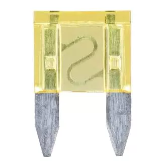 Mini Blade Fuse 20A Yellow (10 Pack)