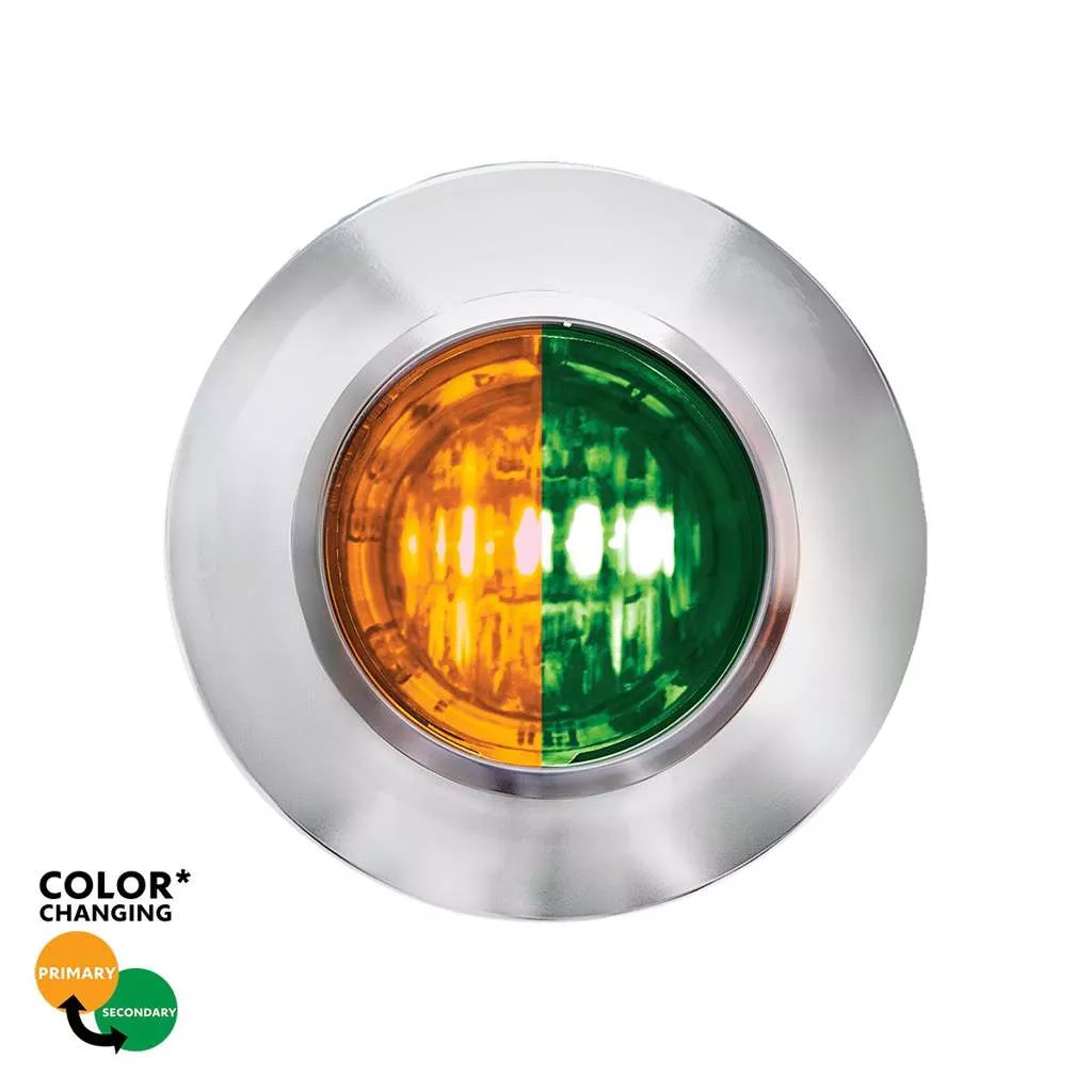 MINI DUAL COLOR AMB/GRN CLEAR 3 WIRE