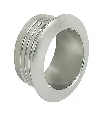 Mini Rosette - Matte Nickel (Flat Lip)