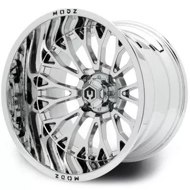 MODZ Convict Chrome 15x10" Golf Cart Wheel