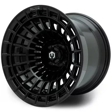 MODZ Felon Glossy Black 15x10" Golf Cart Wheel