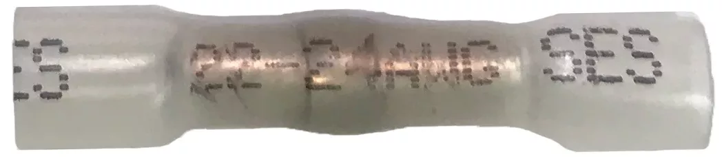 Multilink Heat Shrink Crimp & Solder Butt Connector Terminal 24-22 AWG - 10 to 500 Pack