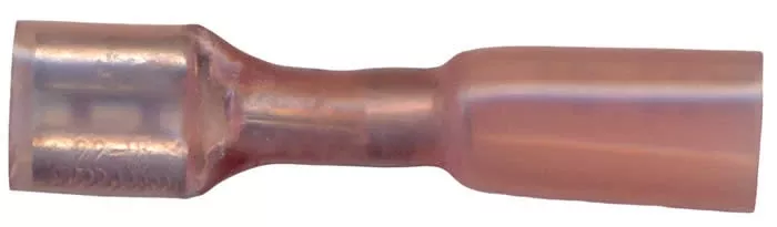 Multilink Heat Shrink Crimp & Solder F-I Female Quick Disconnect 22-18 AWG .250" Tab - 10 to 500 Pack