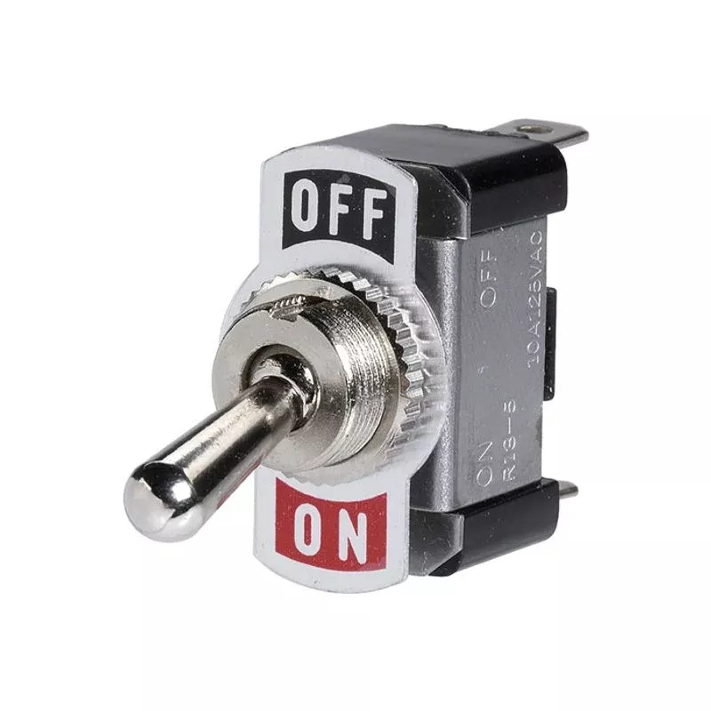 Narva Off/On Metal Toggle Switch with Off/On Tab 60060BL