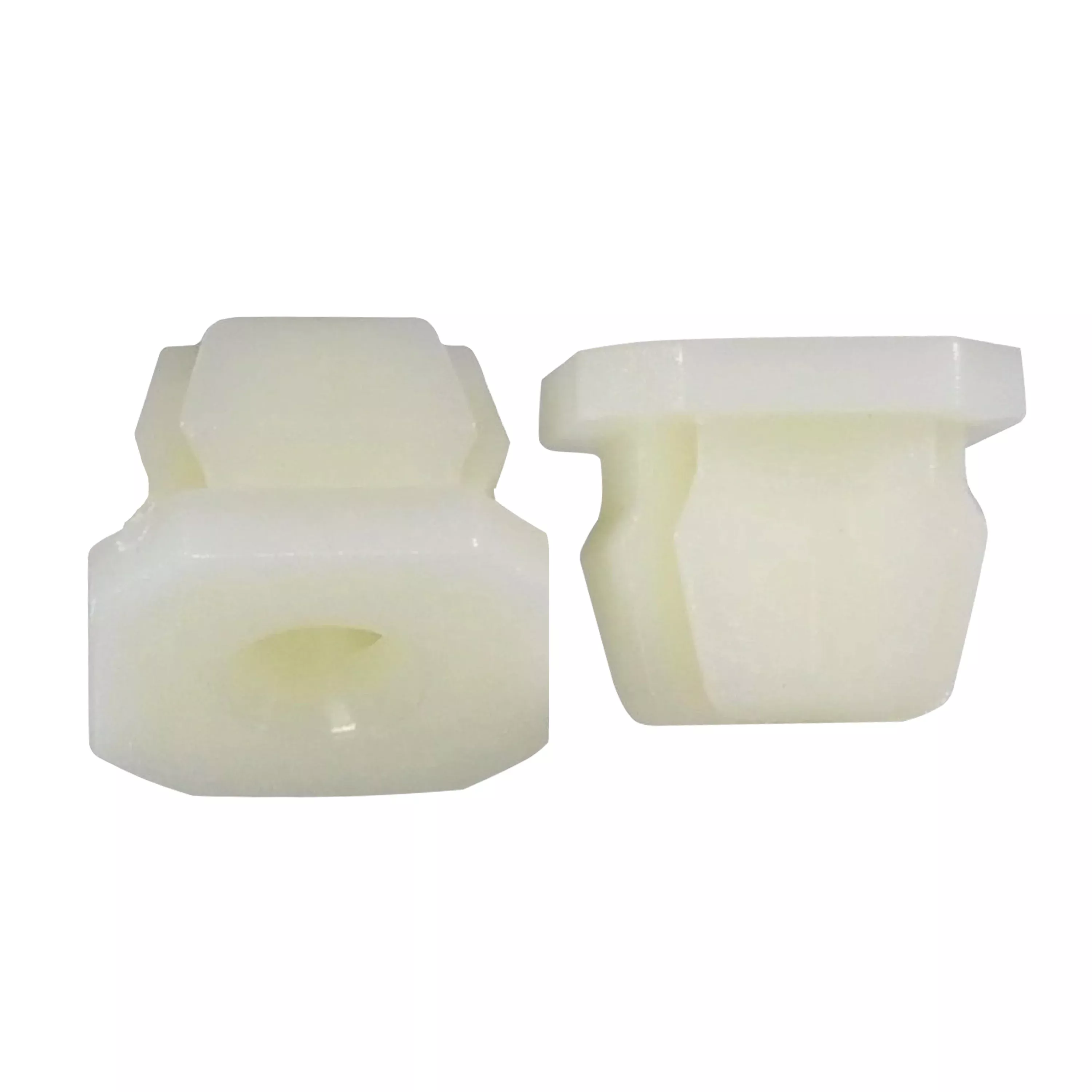Natural Nylon Grill Screw Grommets Retainer - #8 Screw - 9/32" Stem - 7/16" Head - 50 Pack