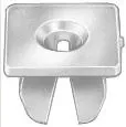 Natural Nylon Side Marker Light Nut,
