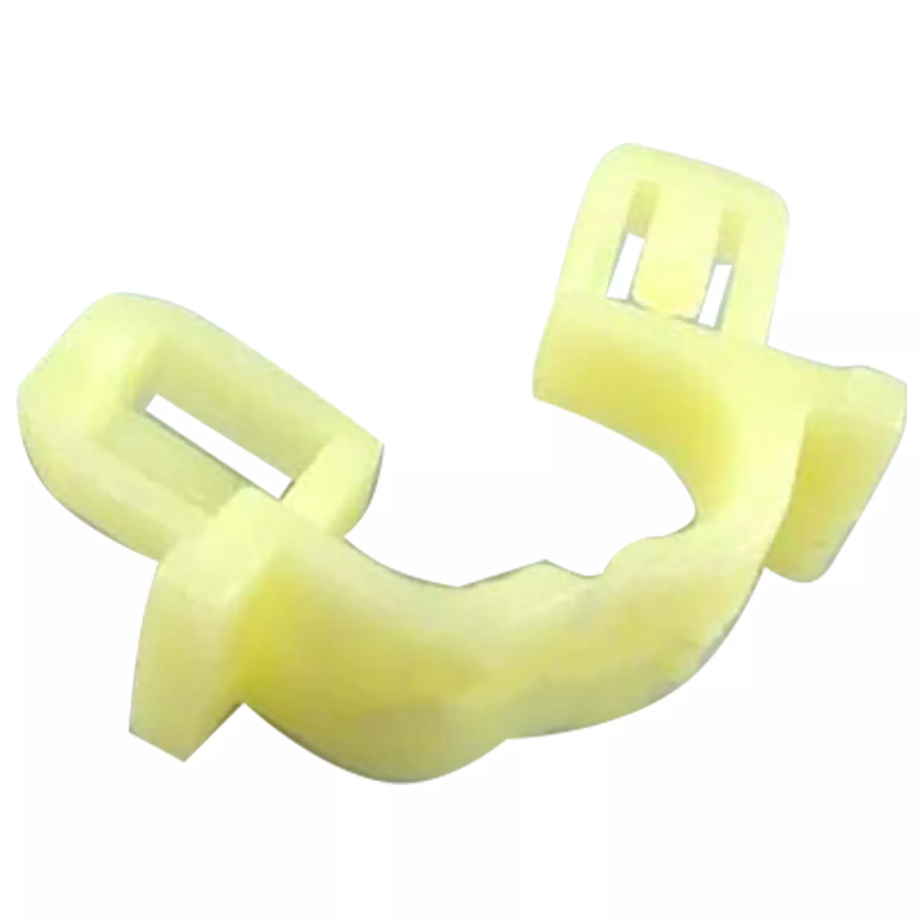 Natural Nylon Windshield Washer Hose Retainer Clips - 9/32" Square Hole - 15 Pack