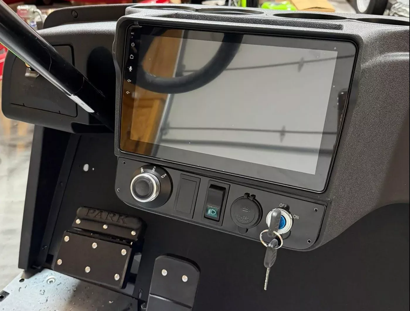 Navitas 10 inch Display Dash for Ezgo TXT and Navitas Chassis