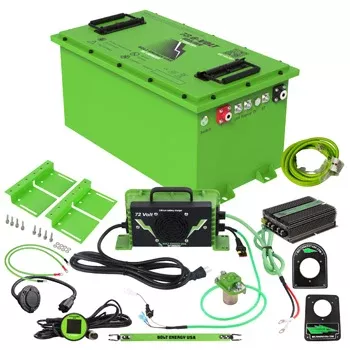 Navitas 4 Seater Frame 72V 105AH Bolt Energy Lithium Battery Kit