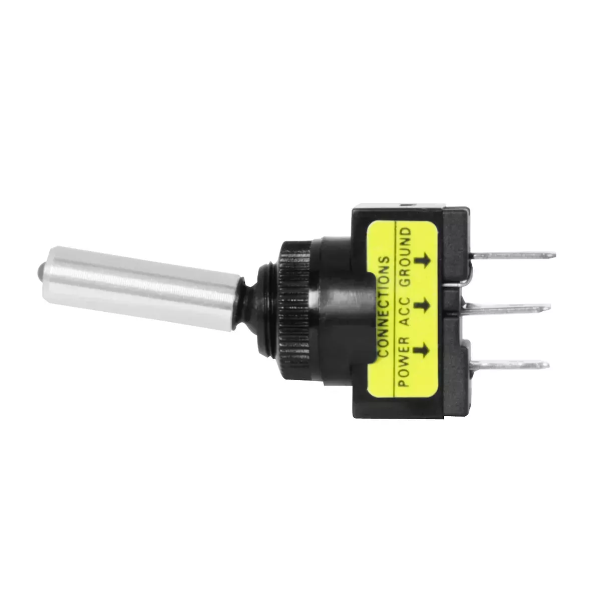 On- Off Red LED Toggle Switch, 10 AMP