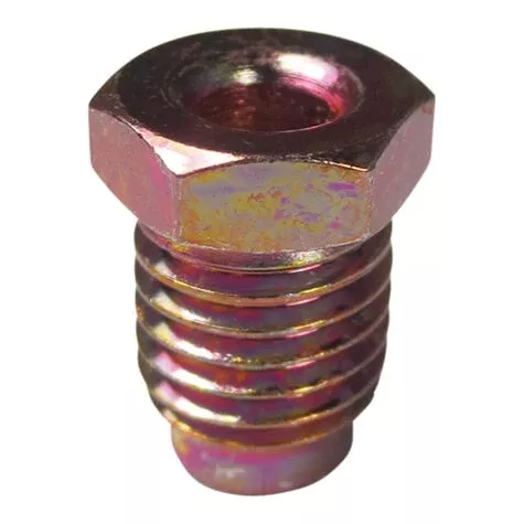 Orange/Grey Bubble Flare Tube Nut - 3/16" x 11 MM x 1.5 TPI - 10 Pack