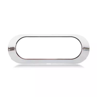 Oval Chrome Bezel