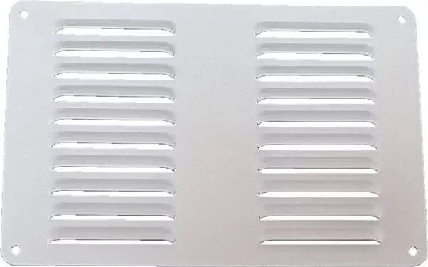 Ozvent Ventilation Grill Louvre White 233mm X 148mm