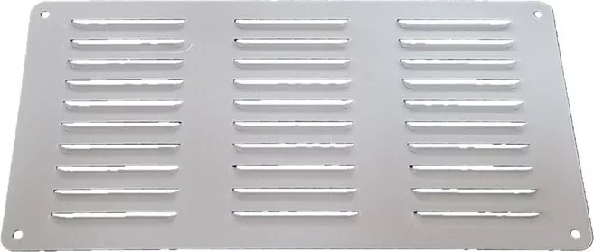 Ozvent Ventilation Grill Louvre White 293mm X 148mm