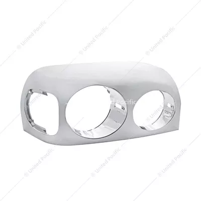 Passenger Chrome Headlight Bezel For 1996-2004 Freightliner Century