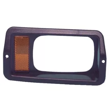 Passenger – Club Car Headlight Bezel W/ Yellow Signal (Fits 1986-1992)