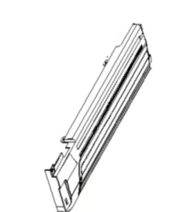 Passenger Side (Right) Rear Side Skirt For EPIC E40FX Golf Carts