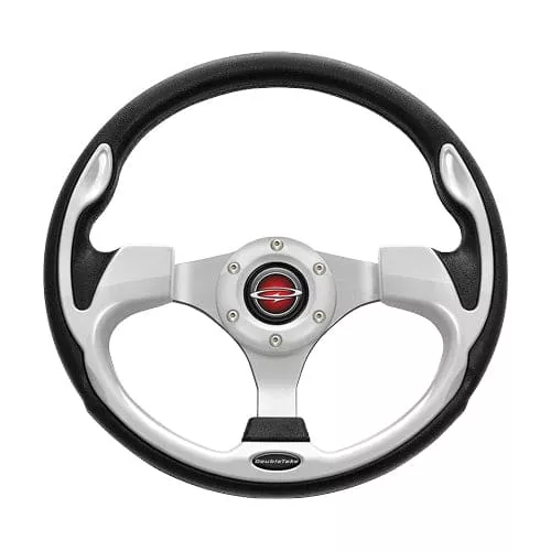 Pearl Doubletake Pilot Golf Cart Steering Wheel and Adapter