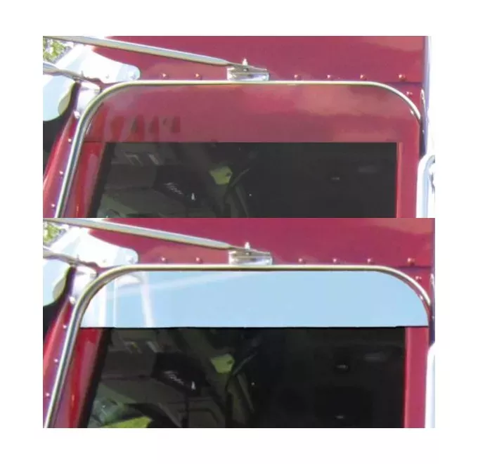 Peterbilt 5″ Window Chop Tops (All Years) – Cab Mounted Mirrors
