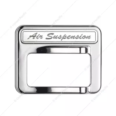 PETERBILT-CHROME AIR SUSPENSION ROCKER SWITCH COVER For 579 & 567