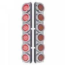 Peterbilt Rear A/C Light 6 2" Red/Red