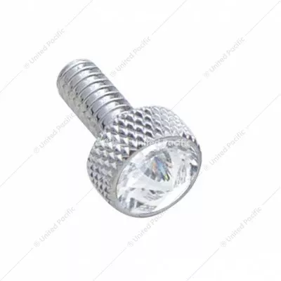 Peterbilt SMALL DASH SCREW WITH CLEAR CRYSTAL