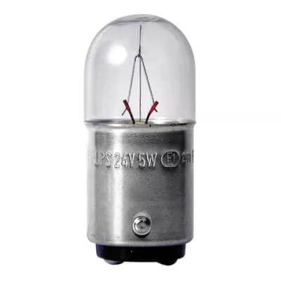 Philips Bayonet Globe 12V 5W BA15D R5W Standard (Pack of 10)