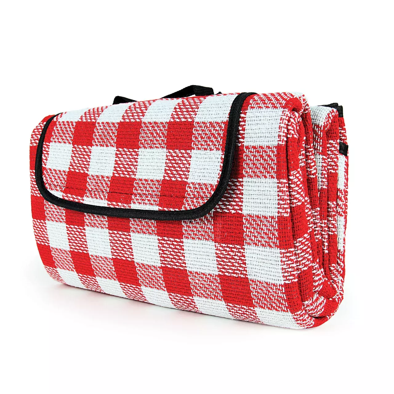 Picnic Blanket - Red/White, 51" x59"