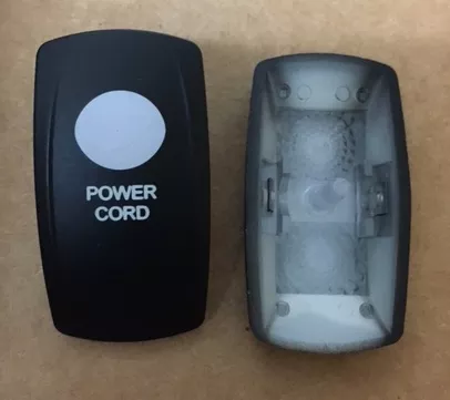 “Power Cord” Switch Faceplate Contura V